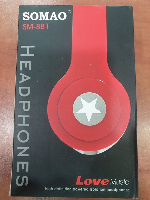 אוזנייה חוטית גיימינג SM-881 SOMAO