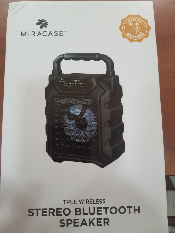 רמקול STEREO BLUETOOTH SPEAKER -MIRACASE
