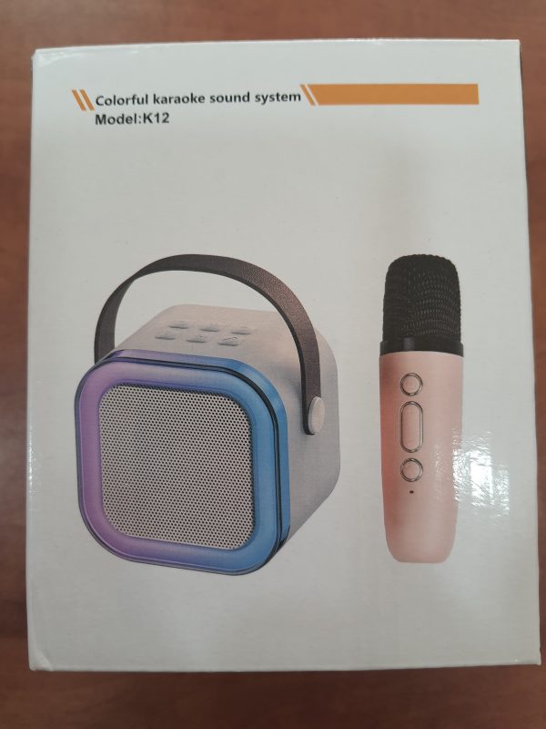 רמקולקריוקי אלחוטי K12