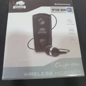 אוזנייה אלחוטית עם חוט נשלף Buffalo