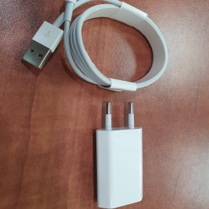 ראש נטען וכבל אייפון USB