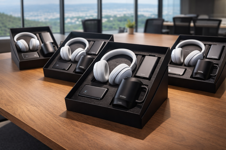 מתנות לעובדים בצפון - אוזניות, ספל תרמי ועוד, נוף בחלון לגליל