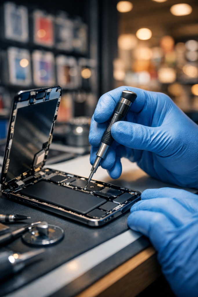 מעבדת תיקון טלפונים