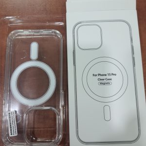 מגן שקוף לאייפון 15 פרו Magsafe